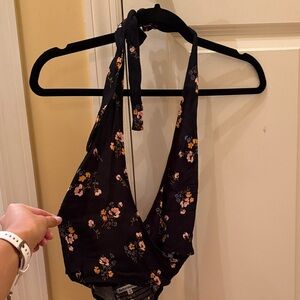 Floral Halter Top